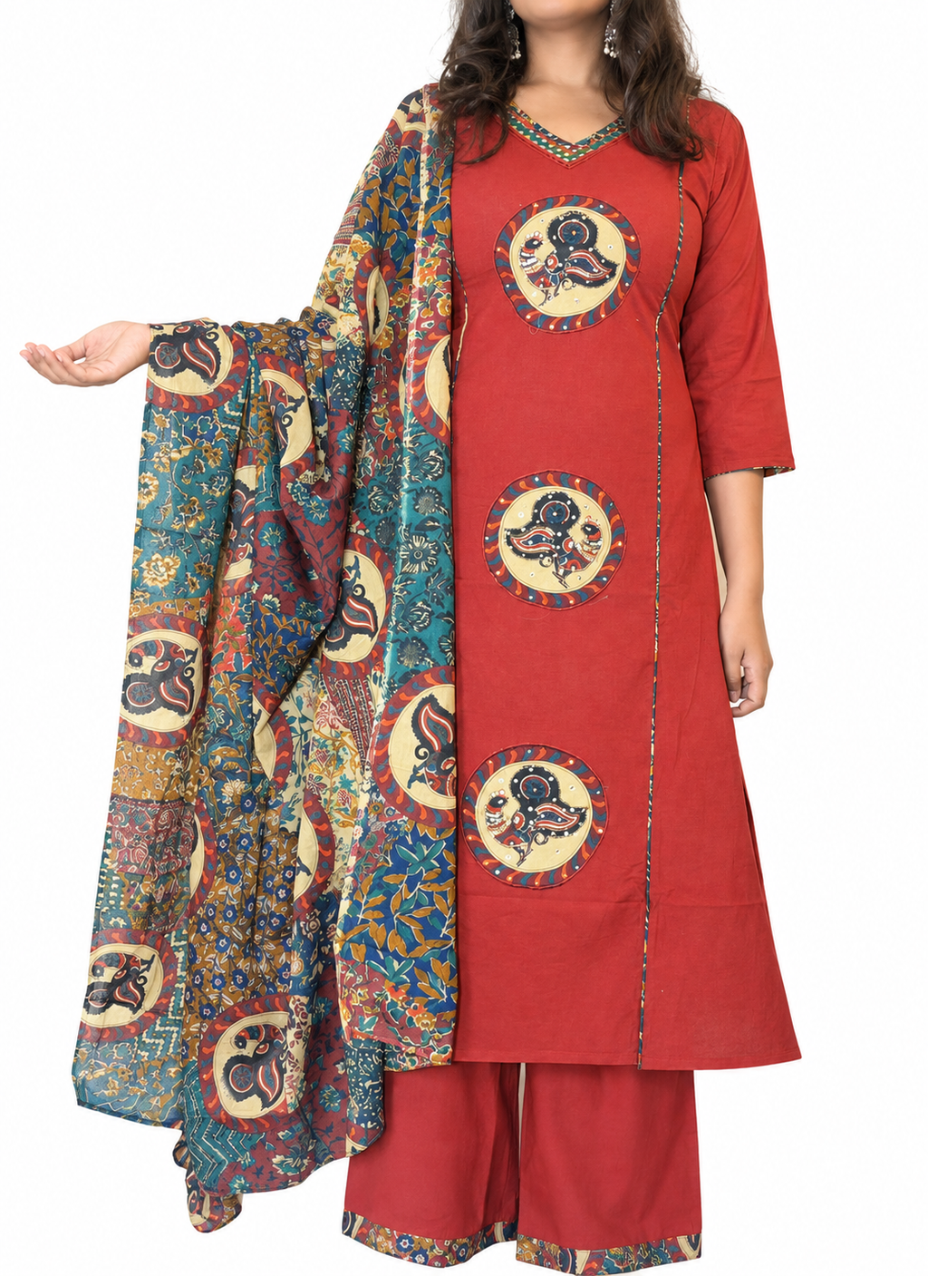 Rangrez Kalamkari Suit