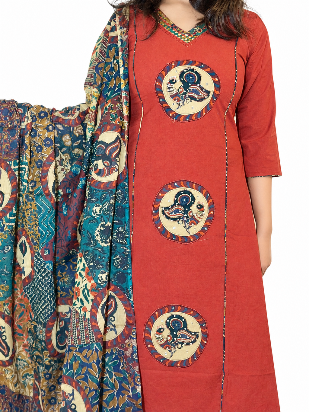 Rangrez Kalamkari Suit