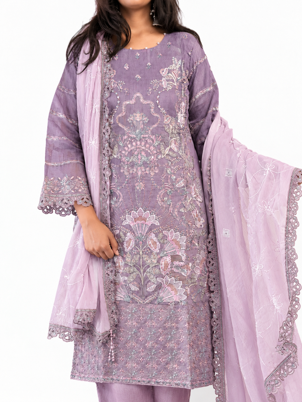 Mariya Gulabi Kali Heavy Suit