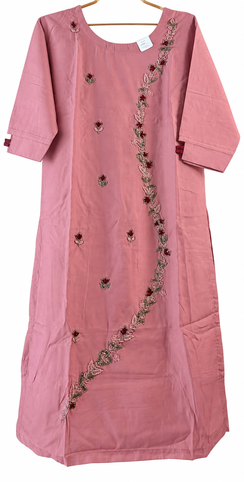 Tanisha dusty-rose suit set