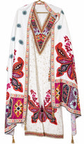 Rang-e-Nazakat semi-stitched salwar suit set
